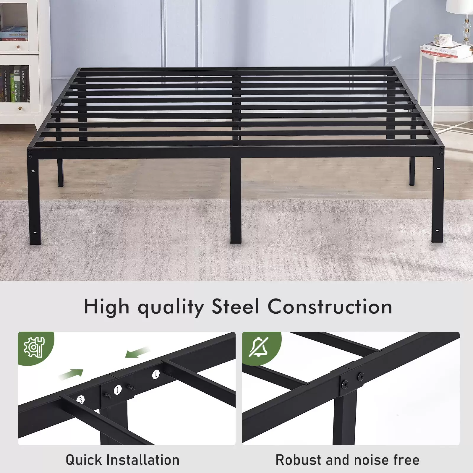 Is iron bed good or wooden bed good?