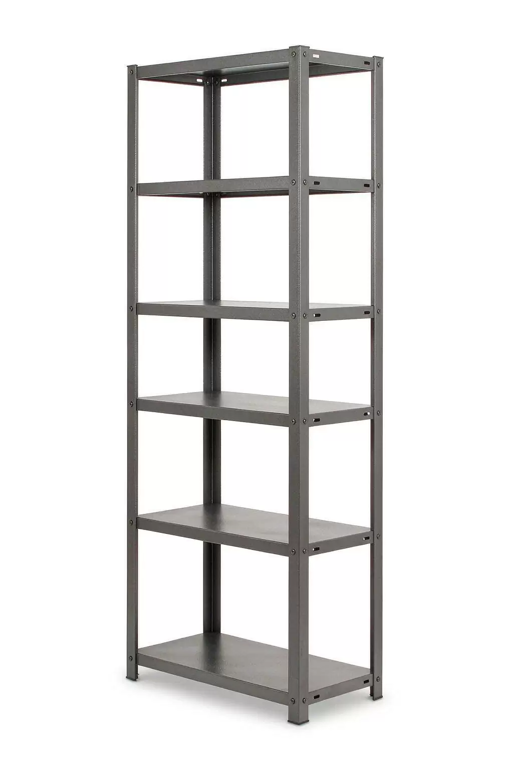 5-Tier Heavy-Duty Steel Bookshelf (Adjustable) | BS-01-S