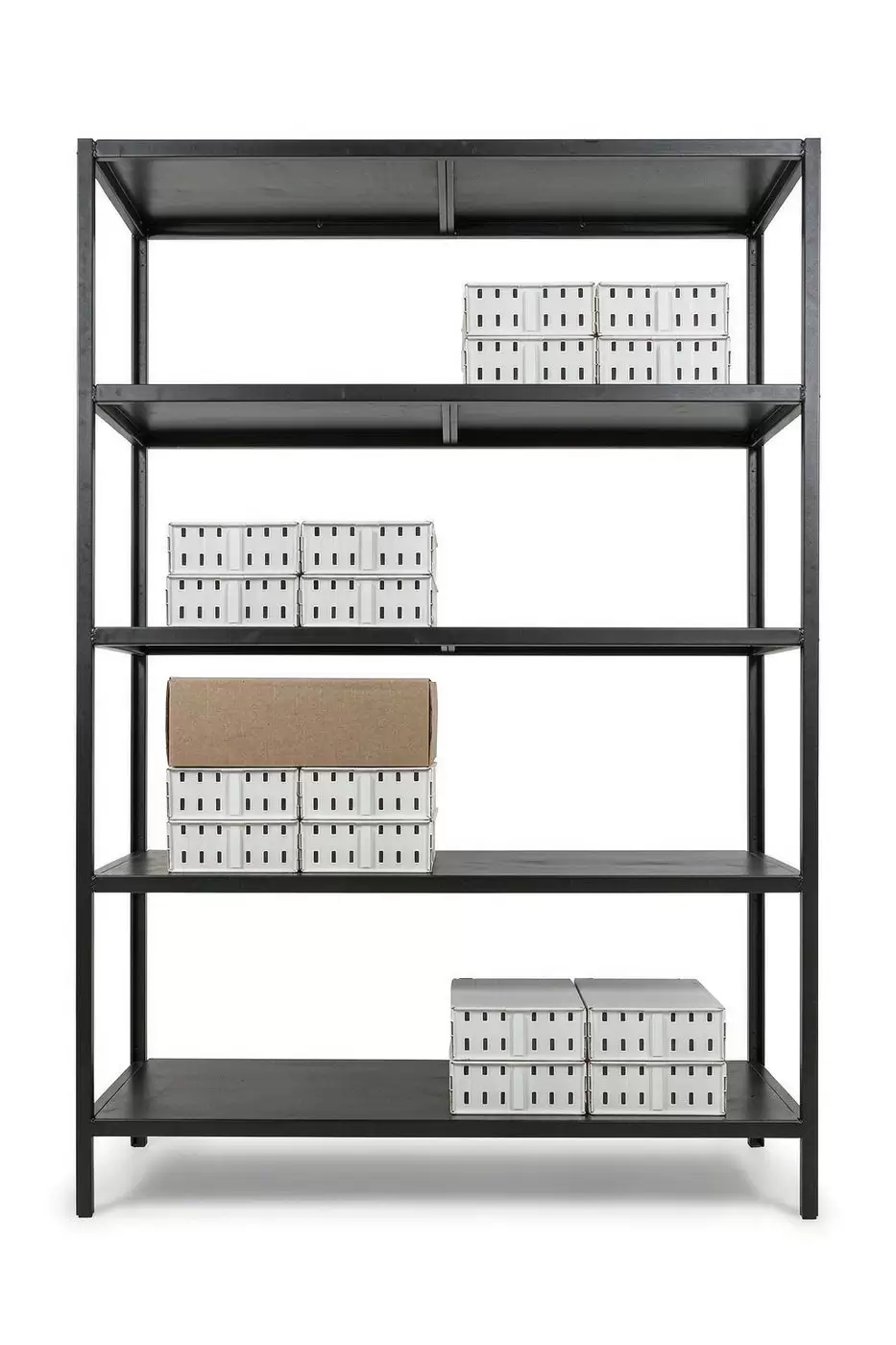 Industrial Metal Bookcase & Filing Storage Shelf | BS-02-S