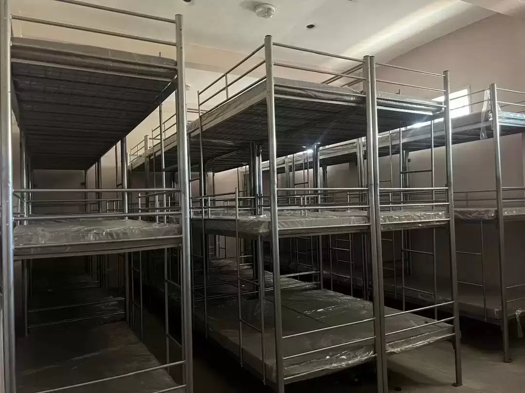 Guinea Correctional Double-Level Steel Bunk Bed Project | Zehao