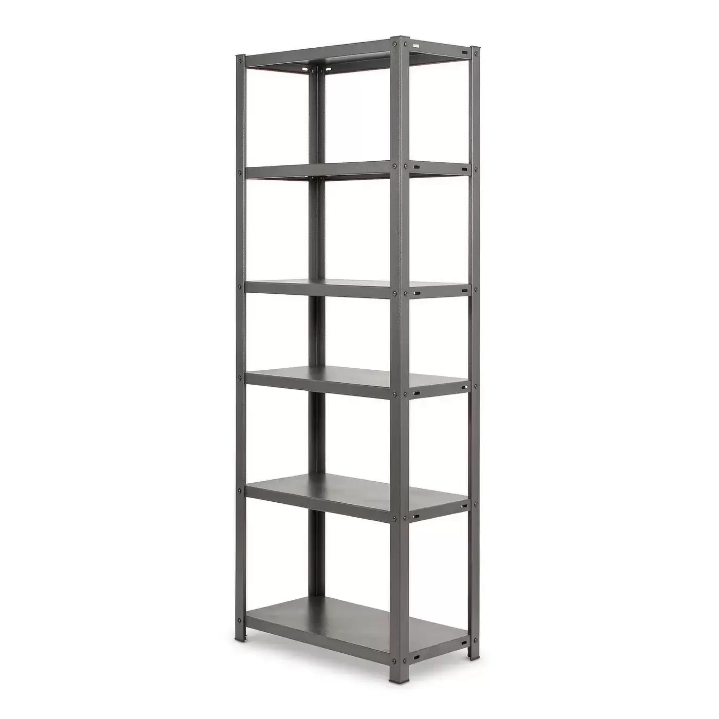 5-Tier Heavy-Duty Steel Bookshelf (Adjustable) | BS-01-S