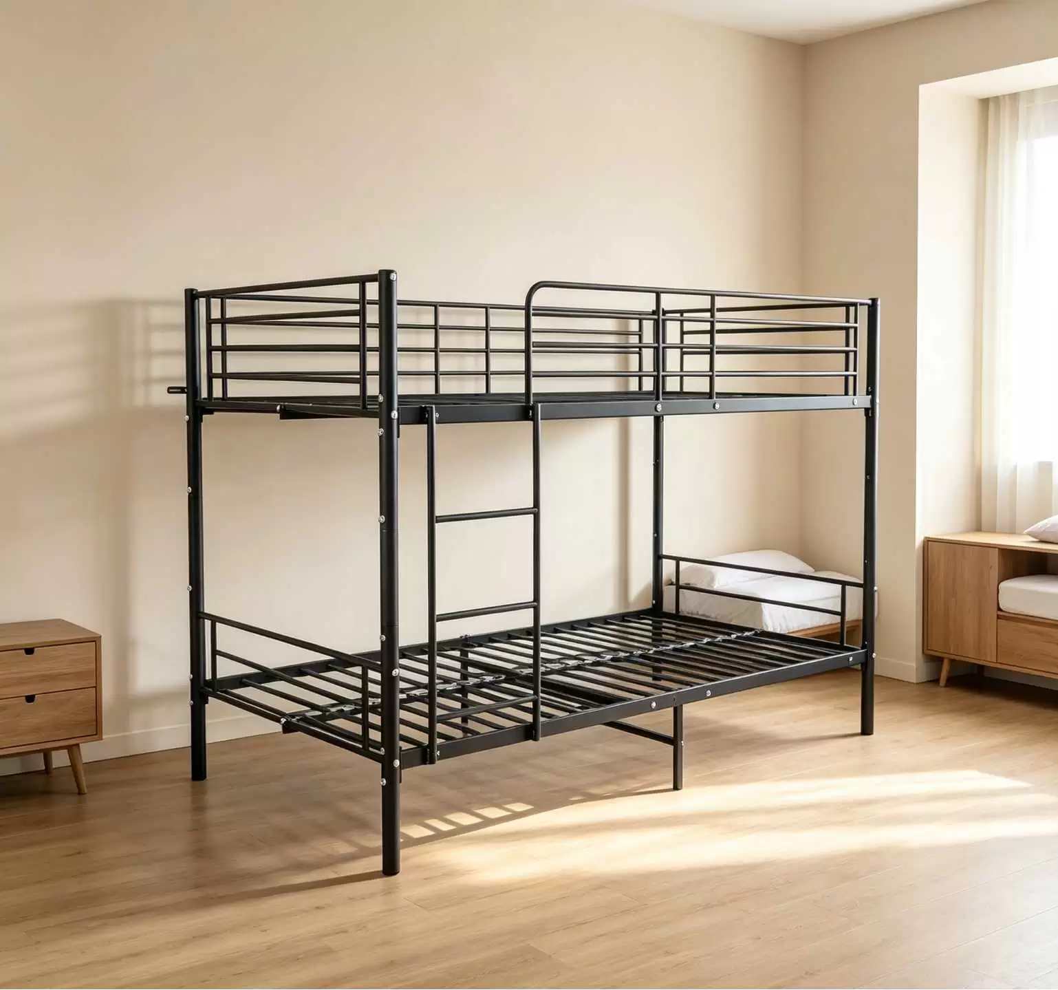 EN 747 Certified Metal Bunk Bed – TÜV SÜD Tested | Zehao Furniture
