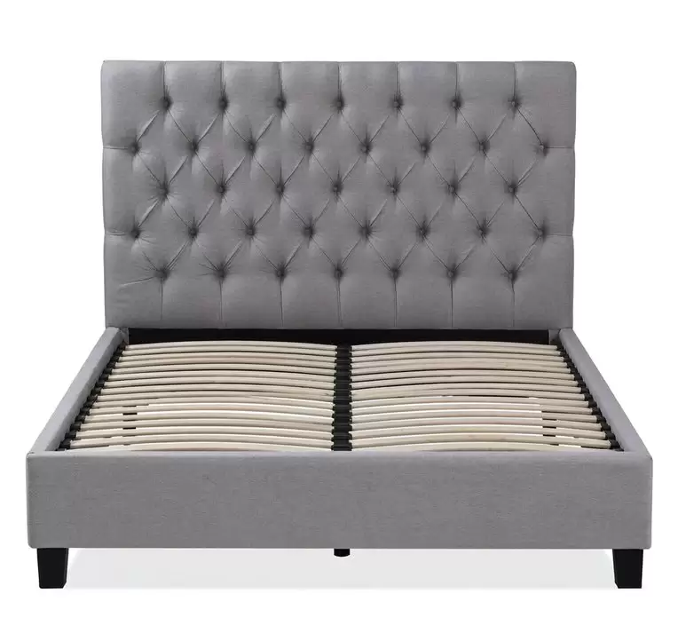 Diamond Tufted Upholstered Bed Frame | HM-LB-2614
