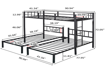 Triple bed/ZB-2915