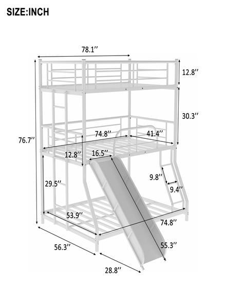 Triple bed/ZB-2918